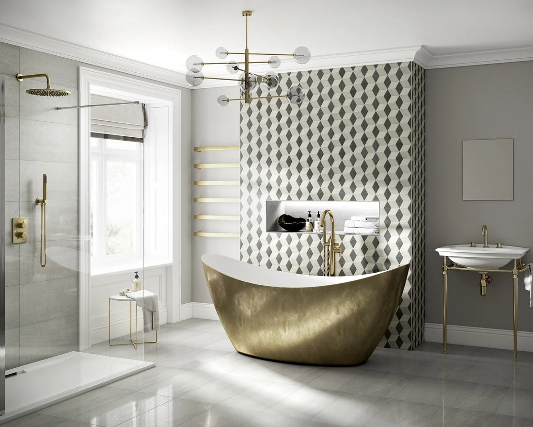 Get the Look - Molten Metallics Bathroom Inspiration