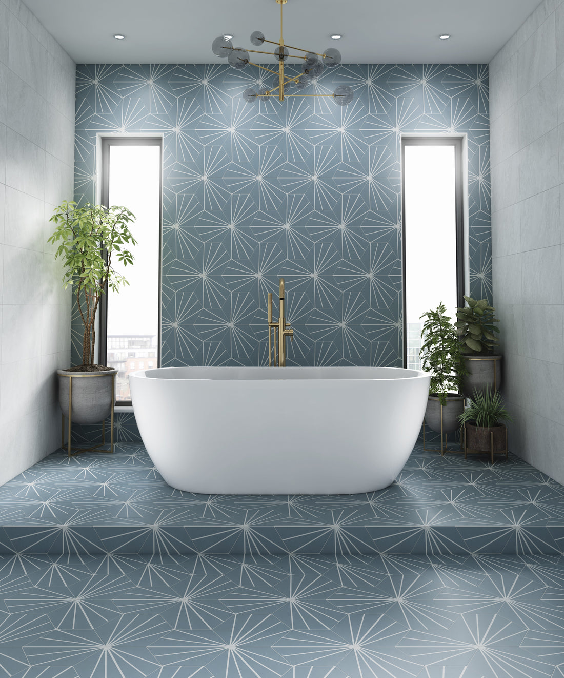 Our Bathroom Tile Of The Month -  ‘Soleil’