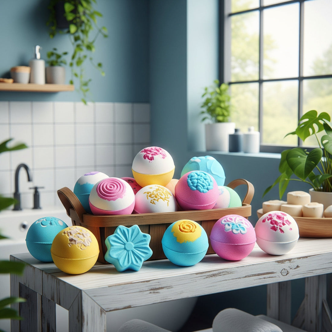 Your Complete Guide to Bath Bombs

This fascinating video, ‘The Chemistry Behind Bath Bombs’ explains the chemical reaction that causes the fizzing of bath bombs.