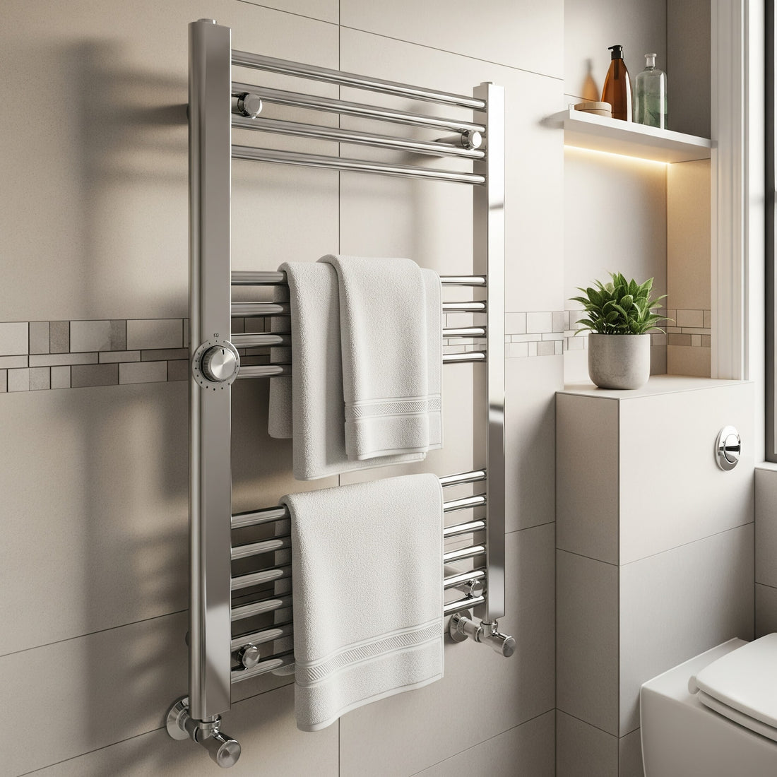 Easy Ways to Create a Warmer Bathroom