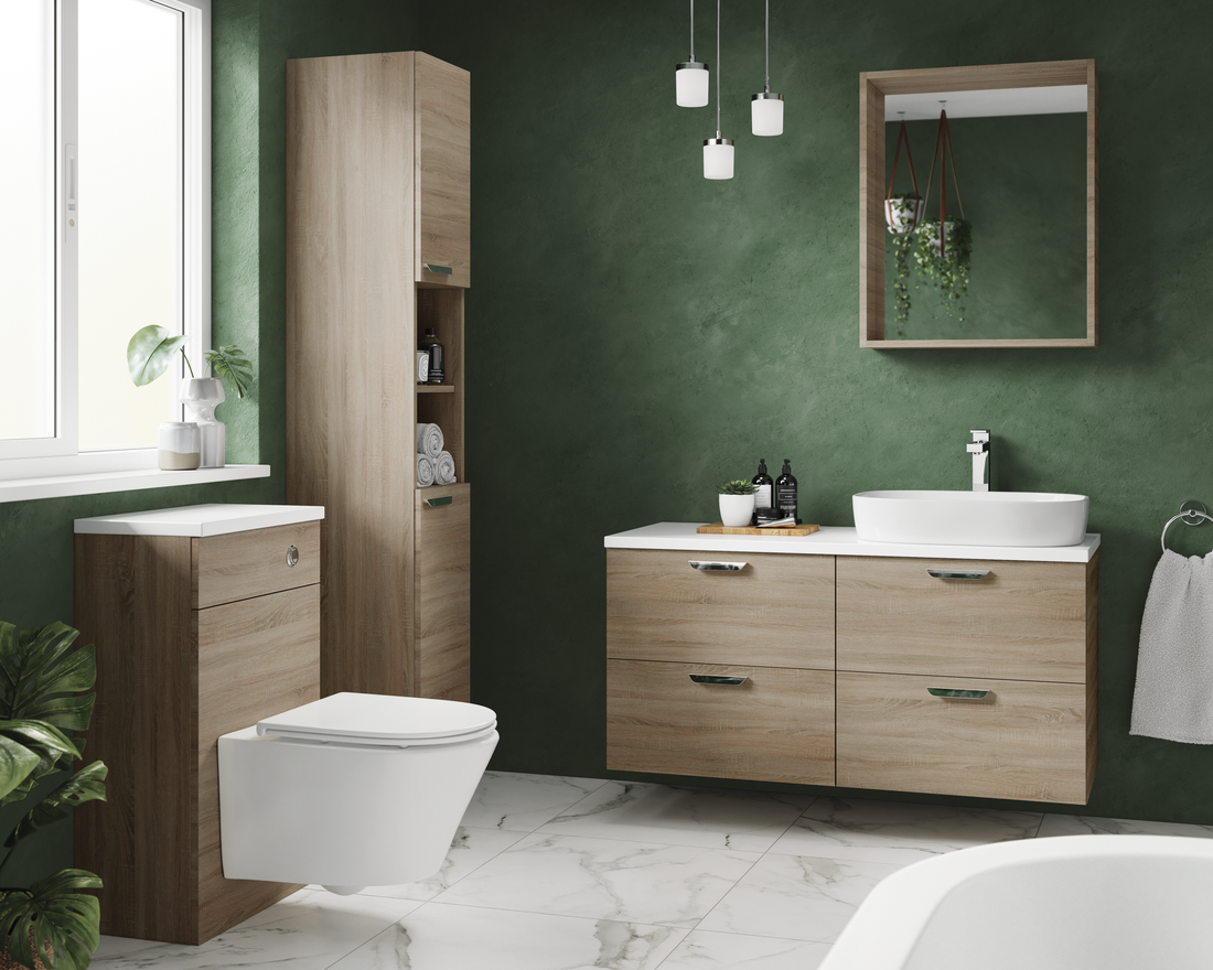 Add Green to Your Bathroom This Spring