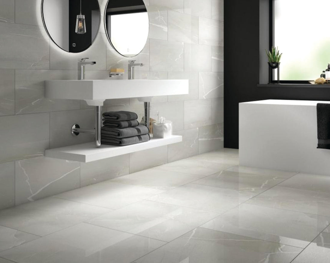 Our Bathroom Tile Of The Month - Lux Marble