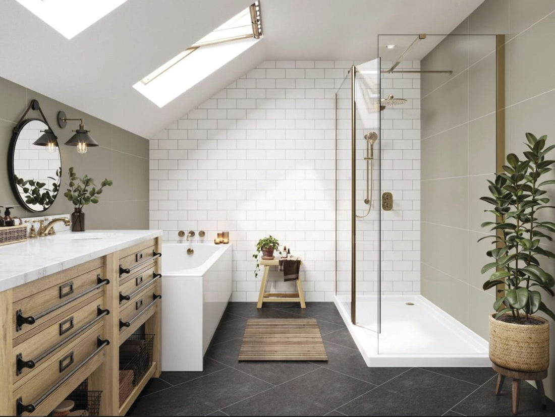 Our Bathroom Wall Panel Of The Month -  The Metro Tile From Multipanel