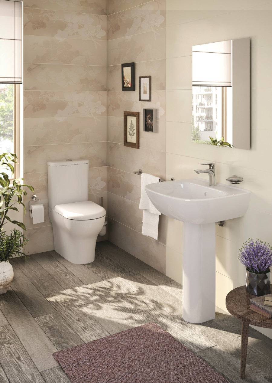 Downstairs toilet ideas to make the most of a small cloakroom space