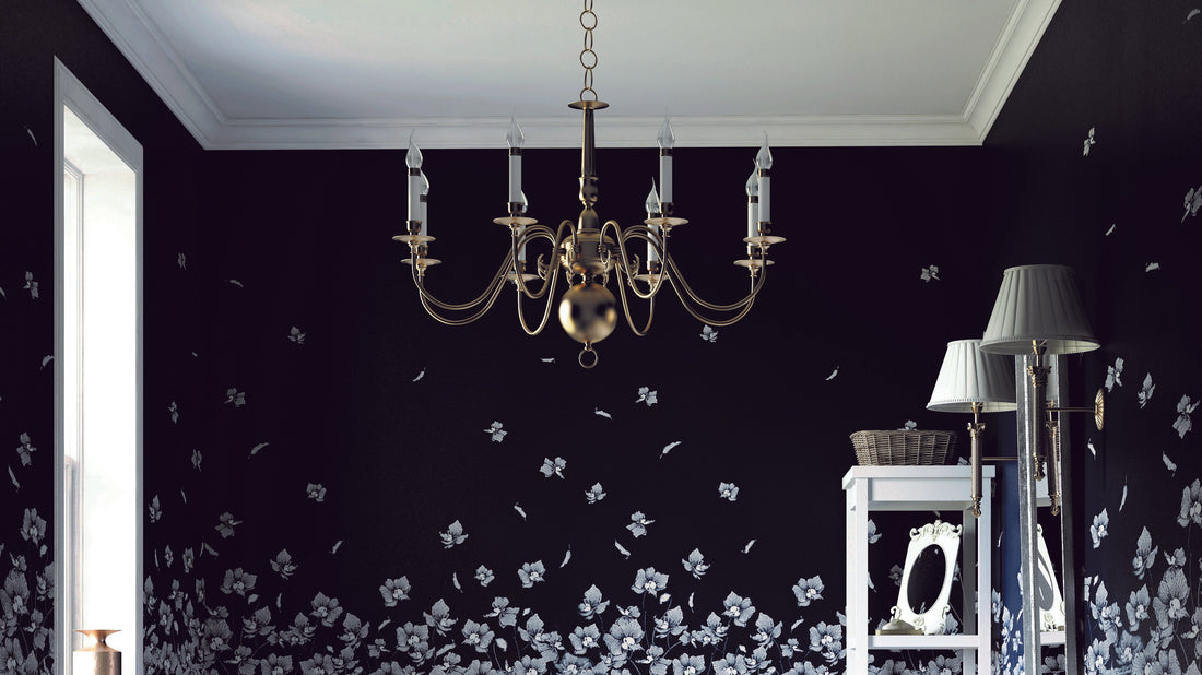 Make Your Bathroom Sparkle With a Chandelier