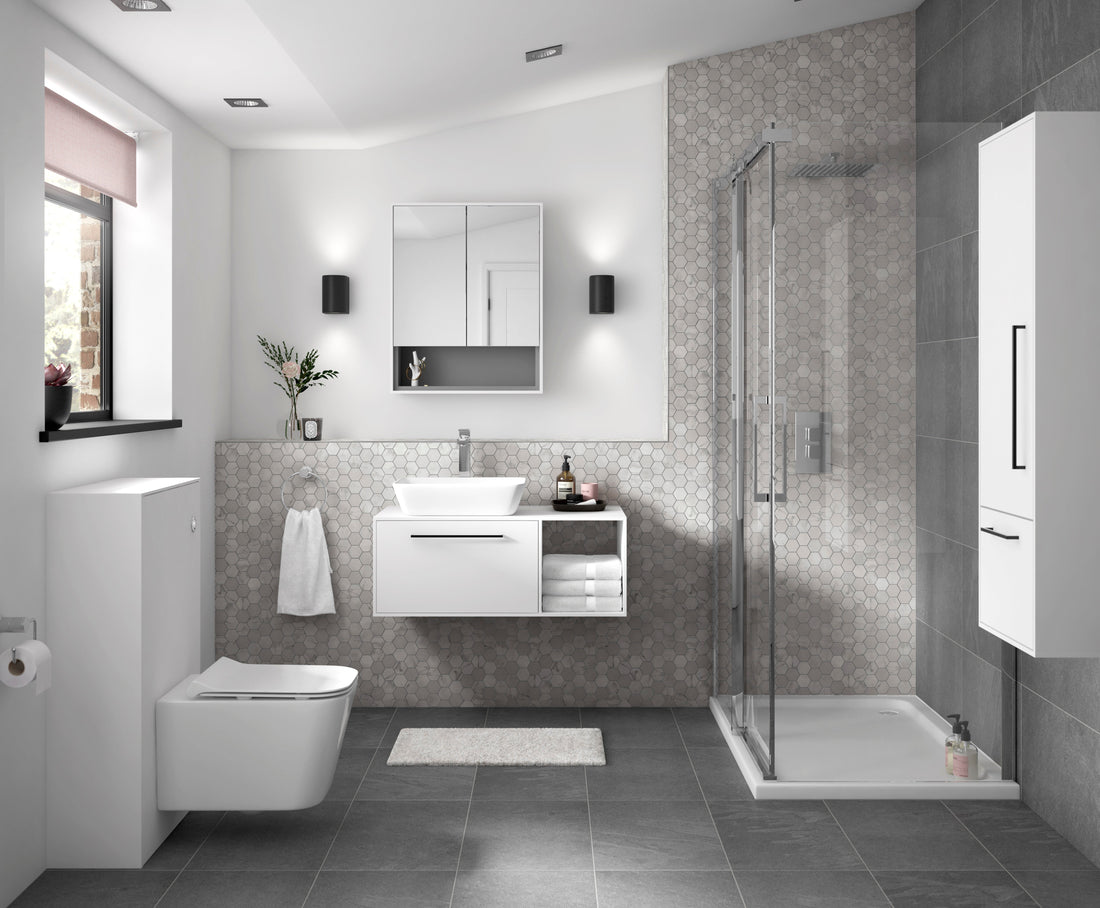 How To Use Corners To Your Advantage When Styling A Small Bathroom Space